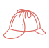Furiosity icon showing a detective hat