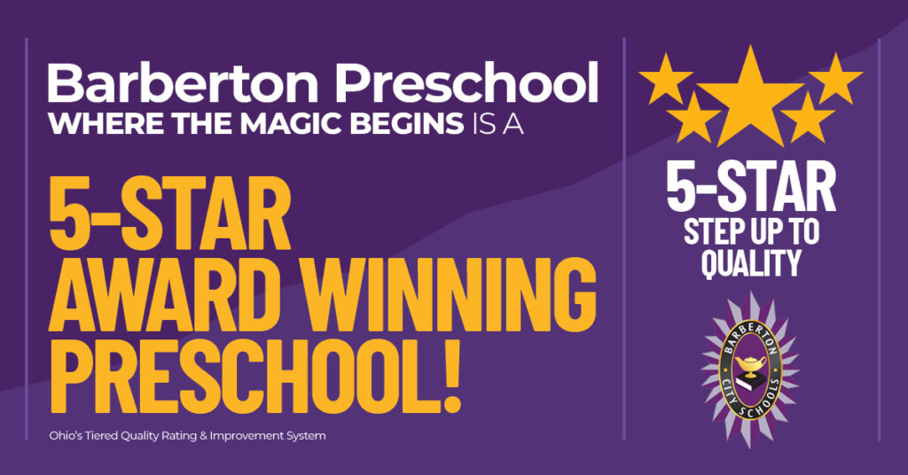 Barberton Preschool is a 5-star award winning school