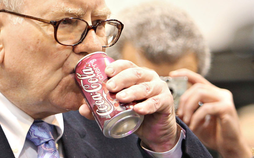 Warren Buffett Washes Down Cheetos with Cherry Coke